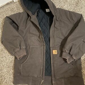 Carhartt Brown Performance Jacket with Hood
